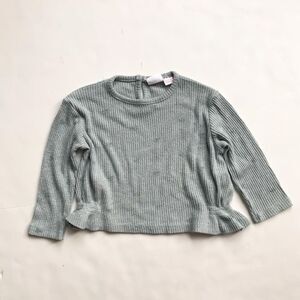 Zara ribbed soft touch top GUC 9-12 months